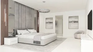 Bedroom at Ocean580 in Pompano Beach